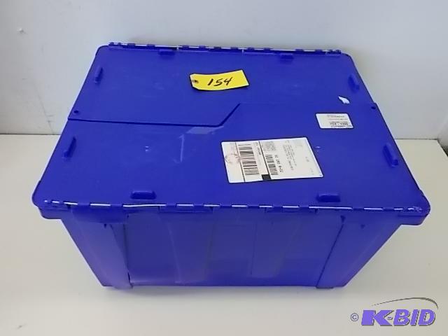 lot 154 image: Lewis Parts Box, 20 x 16 x 12, Cracked...