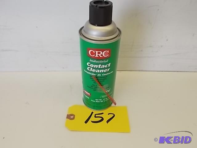 lot 157 image: CRC Contact Cleaner, 14 oz, New...