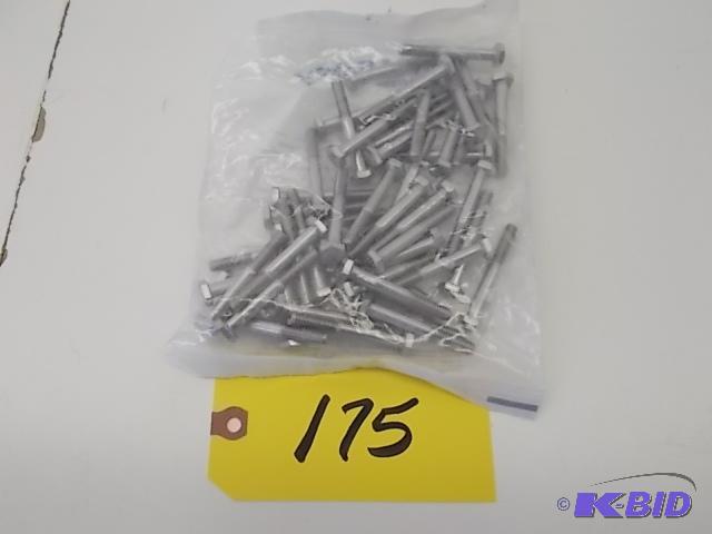 lot 175 image: Fabory 50 ct. 304 Stainless Steel Hex Head Ca...