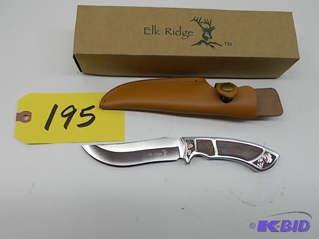 lot 195 image: Elk Ridge Knife, ER-139, New...