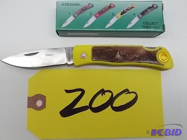 lot 200 image: Lock Blade Knife, New...