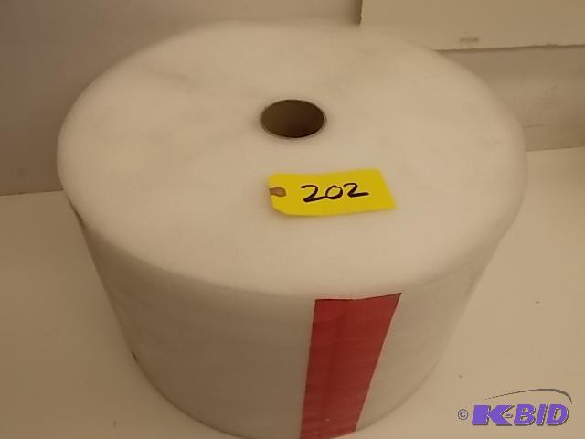 lot 202 image: Foam Roll, Approx. 12" Wide x 450 x 18...