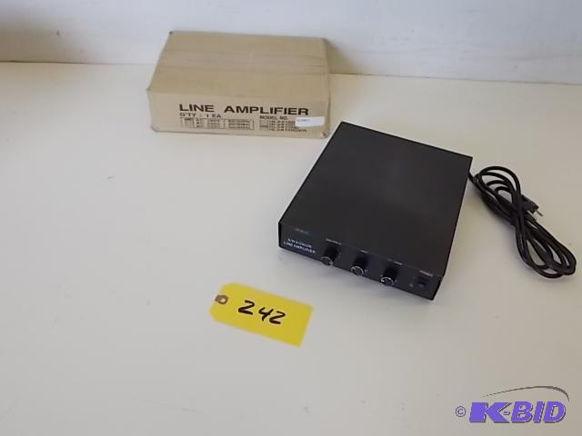 lot 242 image: Line Amplifier, Model HLA819MD, New...