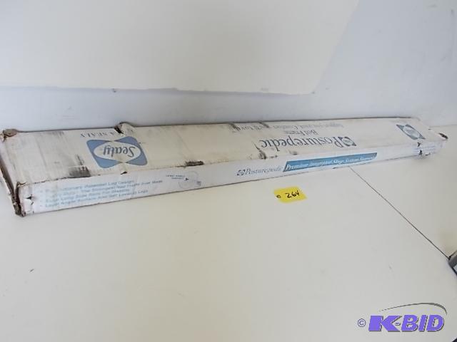 lot 264 image: Sealy Posturepedic Queen Size Bed Frame, New...