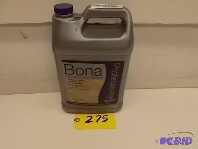 lot 275 image: 1 Gallon Bona Professional Hardwood Floor Cle...