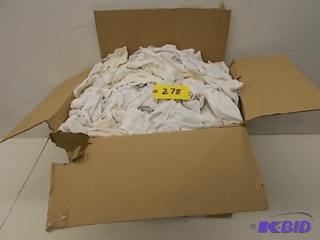 lot 278 image: Tough Guy Recycled Knit Cotton Fleece Rags, 5...