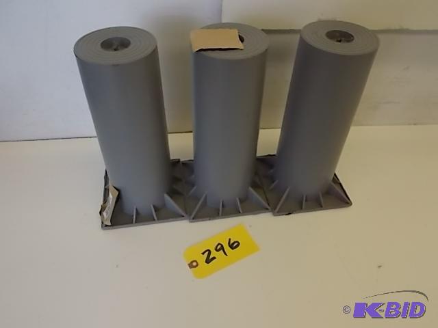 lot 296 image: (3) 12" Heat Pump Risers...