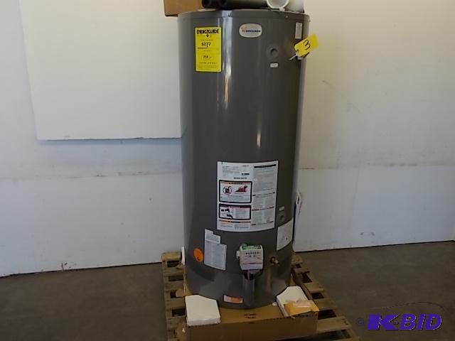 lot 3 image: Rheem  Vanguard Model 2LAD1 75 Gallon Natura...