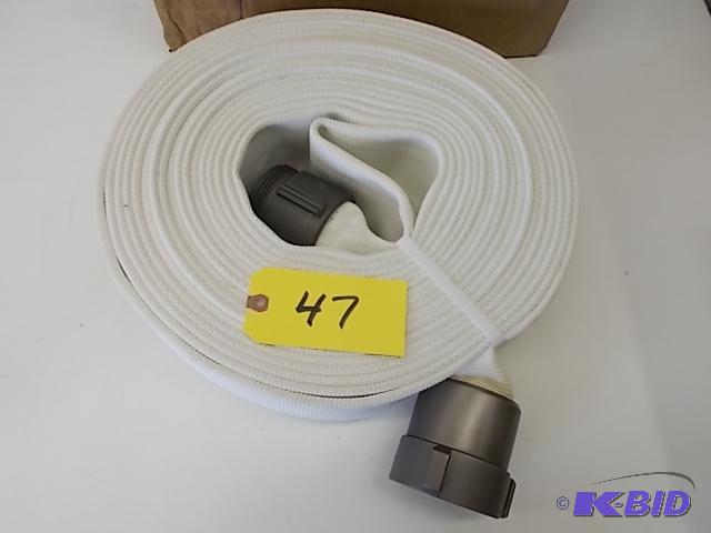 lot 47 image: Water Hose, 2 12" x 50, Rubber With Po...