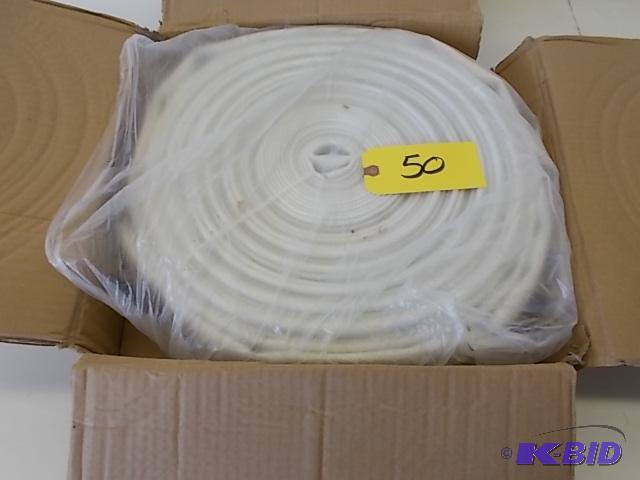 lot 50 image: Water Discharge Hose, 2" x 100, Rubber ...