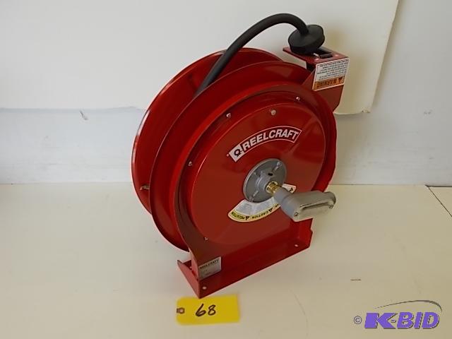lot 68 image: Reelcraft Heavy Duty Cord Reel, 12 ga. 4 Wire...