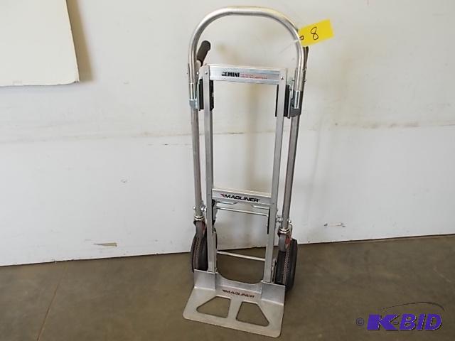 lot 8 image: Magliner Gemini Convertible Hand Truck, Alumi...