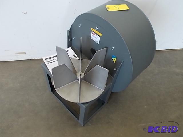 lot 9 image: Dayton Model 4C217 Direct Drive Radial Blade ...