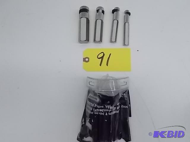lot 91 image: General Internal Pipe Wrench Set, 38" -...