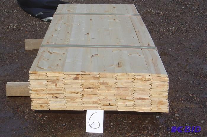 1 x 6 x 8 Ponderosa Pine Tongue & Groove