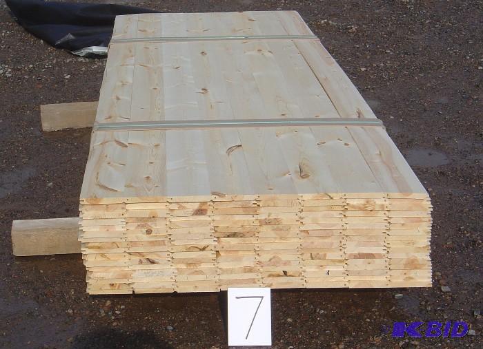 1 x 6 x 8 Ponderosa Pine Tongue & Groove