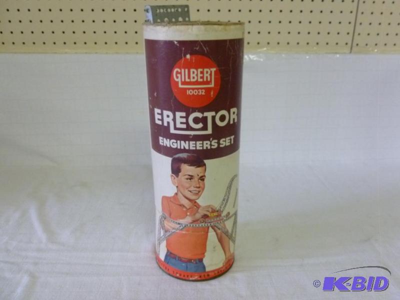 lot 109 image: Vintage Gilbert Erector Engineer Set 10032, c...
