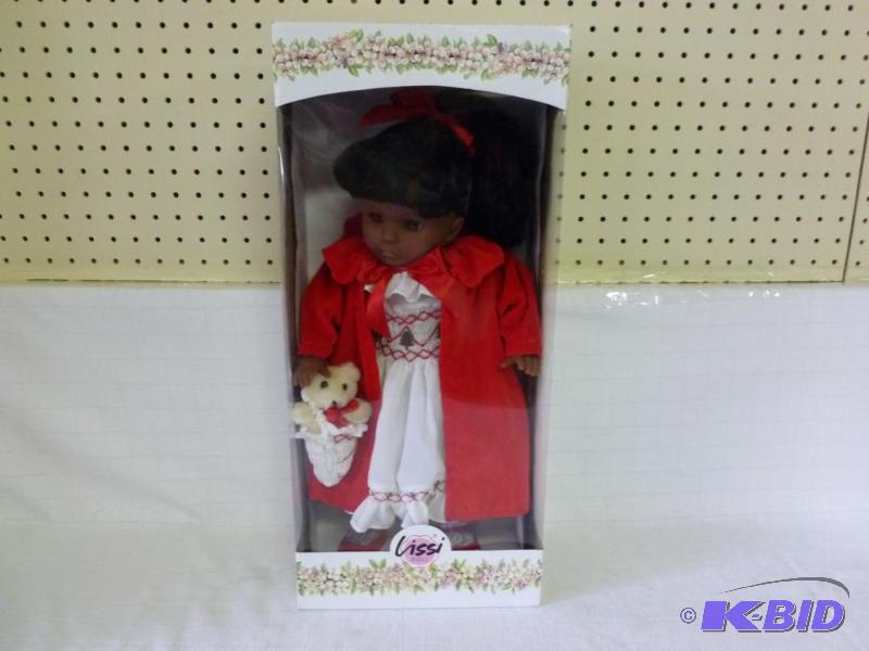 lot 110 image: Large Lissi partly hand made doll that measur...