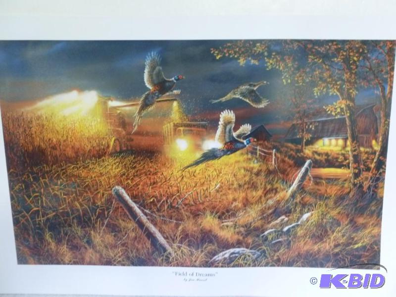 lot 140 image: Beautiful Jim Hansel " Field Of Dreams &...