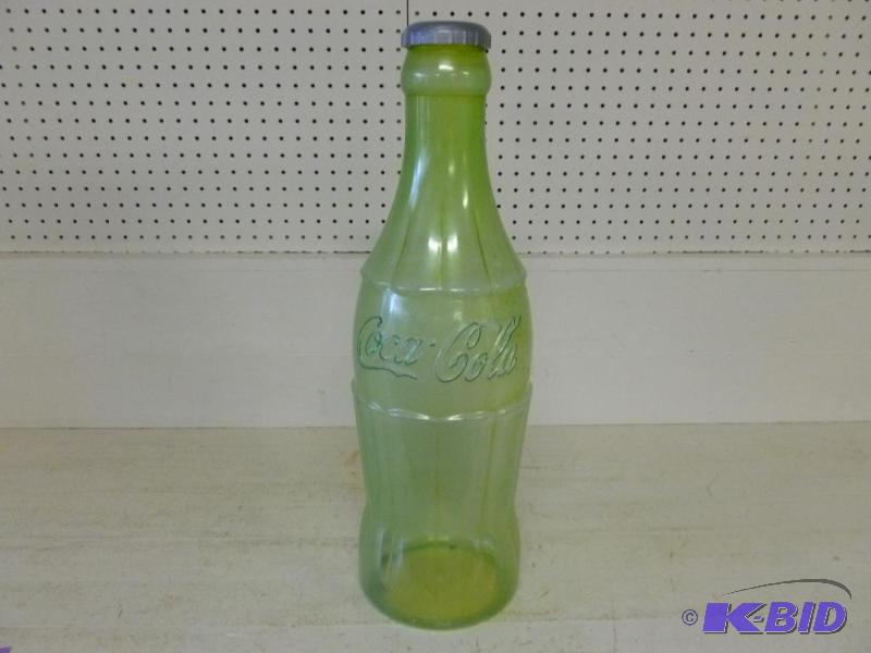 lot 53 image: Large Collectible Coca-Cola heavy gage plasti...