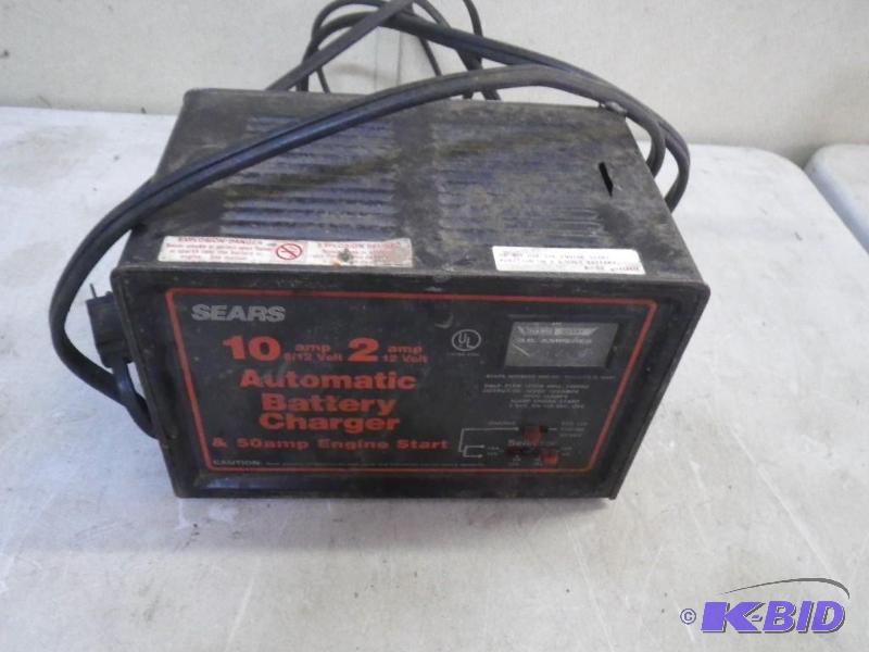 Sears battery charger...