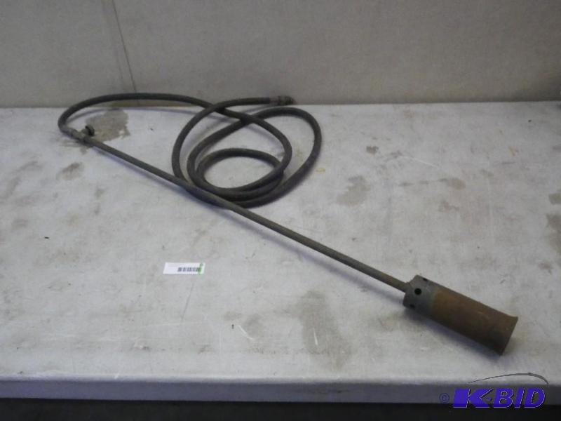 propane torch...