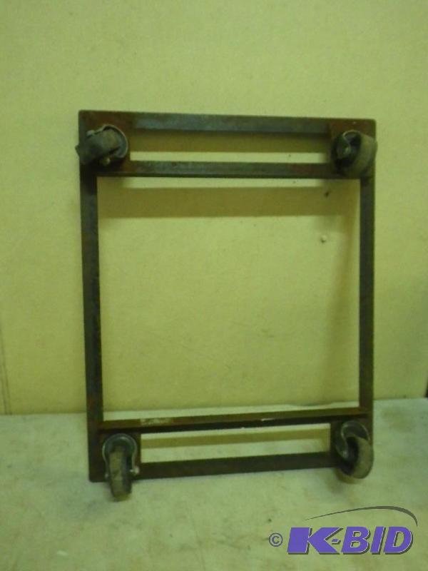 metal cart...