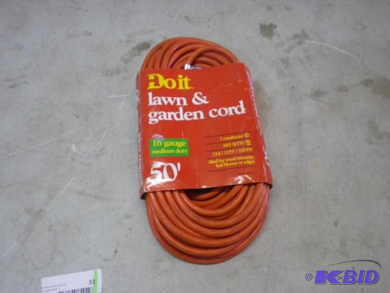 New extension cord...