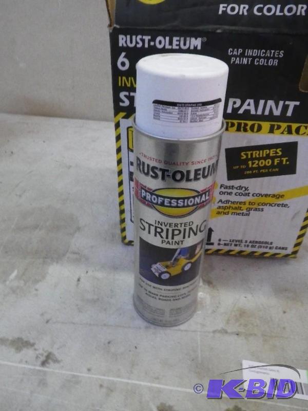3 new cans inverted spray paint...