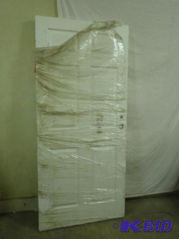 New door, 79 12 T x 35 34 W, RH swing, soli...