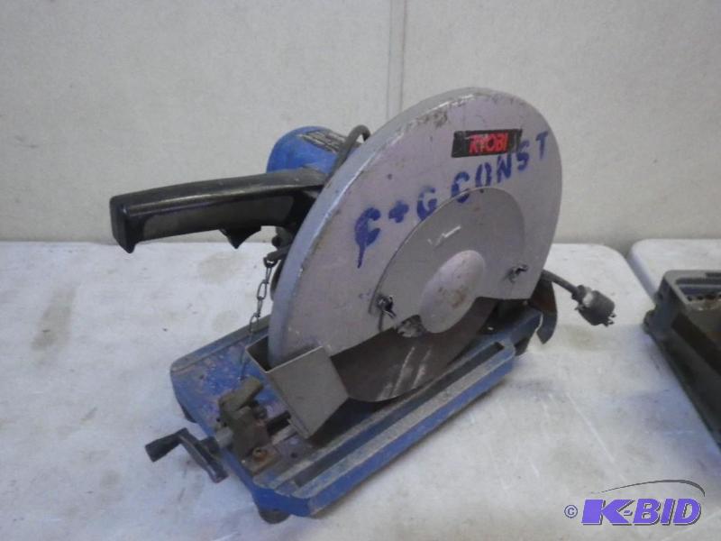Ryobi chop saw...
