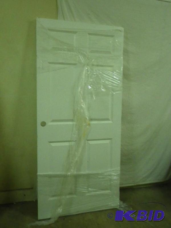 New door, 79 12 T x 35 34 W, LH swing, soli...
