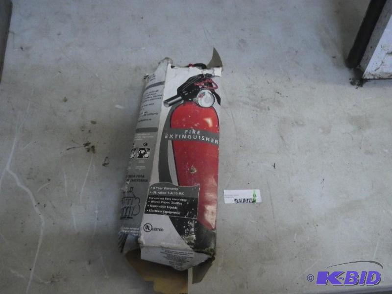 New fire extinguisher...