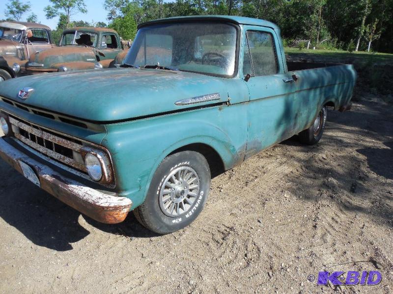 1961 Ford Unibody F-100 Pickup Truck