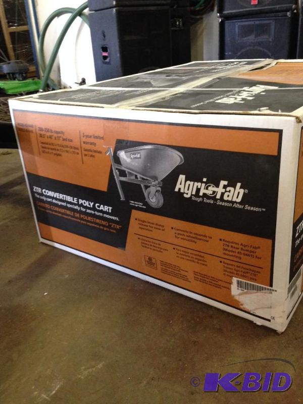 New AGRI-FAB ZTR Convertible Poly Cart 20025...