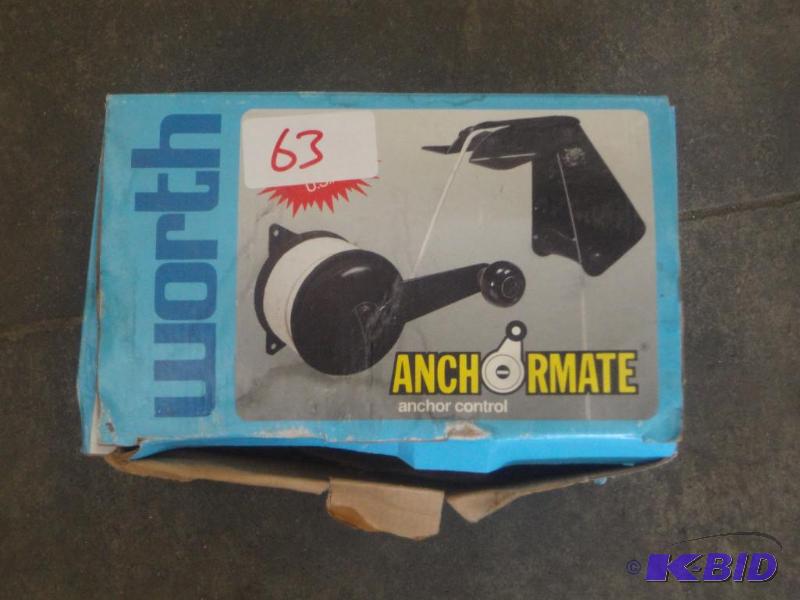 lot 63 image: Anchor Mate Boat Anchor Reel...