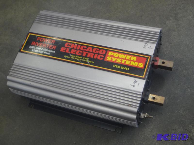 lot 83 image: 4000 Watt Power Converter...