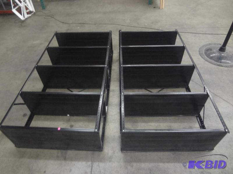 lot 90 image: (2) 12&quotx36&quotx72" Steel Shop She...