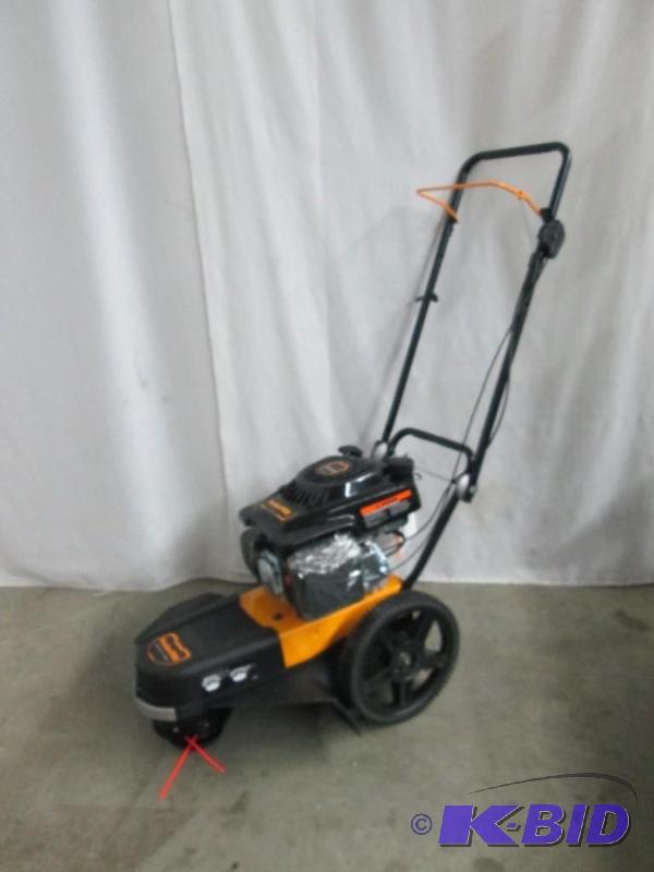 Poulan Pro High-Wheel Gas Grass Trimmer