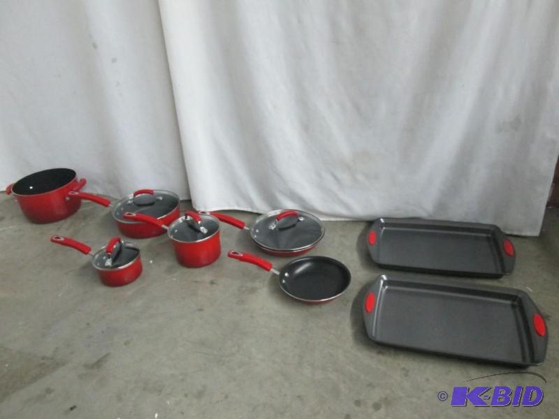 Rachel Ray Porcelain II 12-pc. Cookware Set