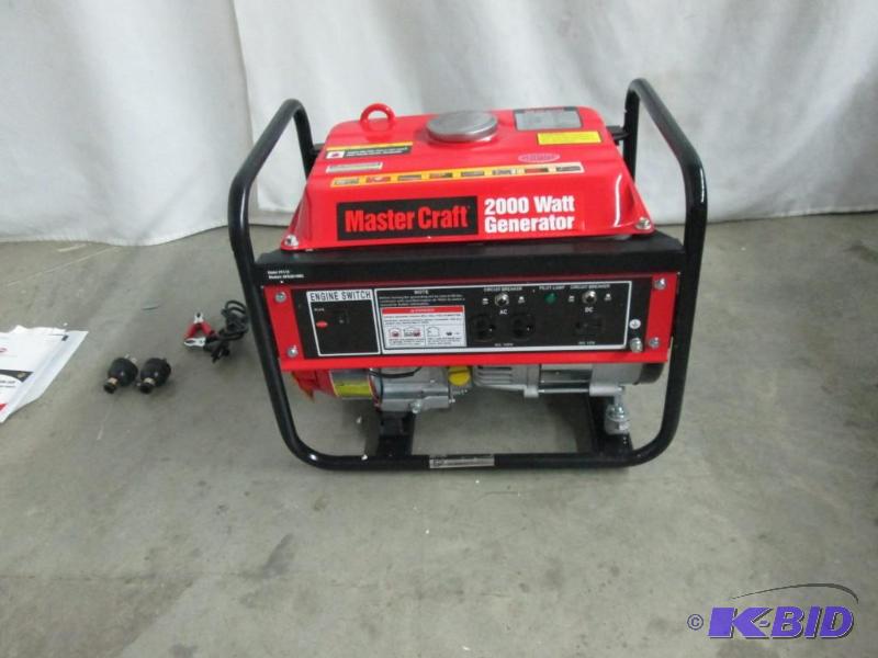 Master Craft 2000W Generator