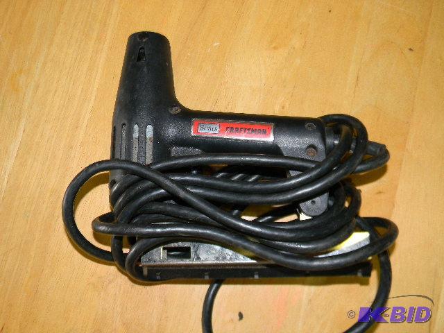 lot 123 image: Craftsman electric brad nailer...