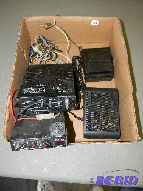 lot 128 image: Lot of 4 car electronics - two equalizers, on...
