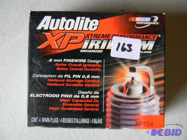 lot 163 image: NEW box of Autolite Xtreme Performance Iridiu...