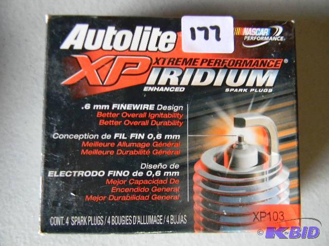 lot 177 image: NEW box of Autolite Xtreme Performance Iridiu...