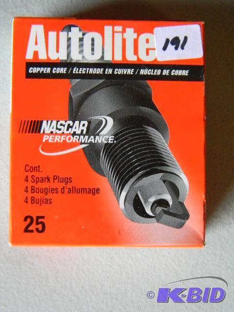 lot 191 image: NEW box of Autolite Copper Core Nascar Perfor...