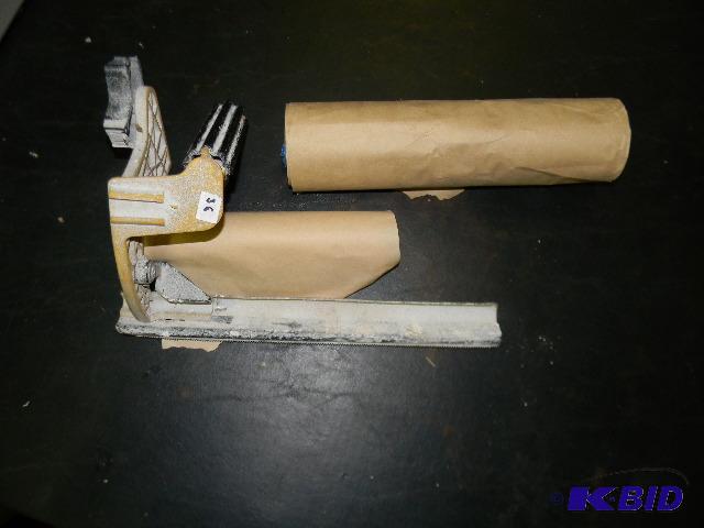 lot 36 image: 3M hand masker dispenser with two rolls of pa...
