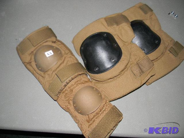 lot 63 image: Two sets of knee pads...