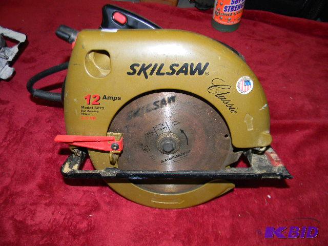 lot 78 image: Skil saw 12 amp...