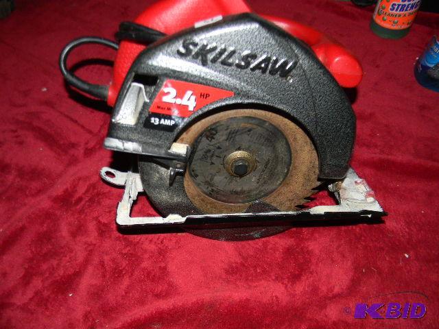 lot 79 image: Skil saw 13 amp 24HP...